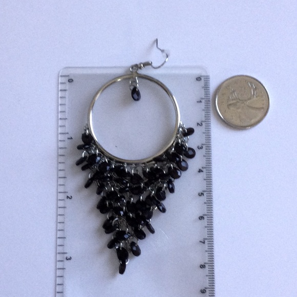 Big & Bold Chandelier Hoop Earrings - Picture 4 of 4